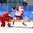GANGNEUNG, SOUTH KOREA - FEBRUARY 23: Kirill Kaprizov #77 of the Olympic Athletes from Russia makes a pass while the Czech Republic's Adam Polasek #61 defends during semifinal round action at the PyeongChang 2018 Olympic Winter Games. (Photo by Andre Ringuette/HHOF-IIHF Images)

